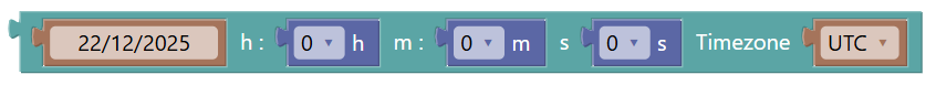 Block preview: DATE