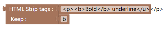 Block preview: HTML_STRIPTAGS