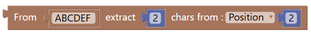 Block preview: SUBSTRING